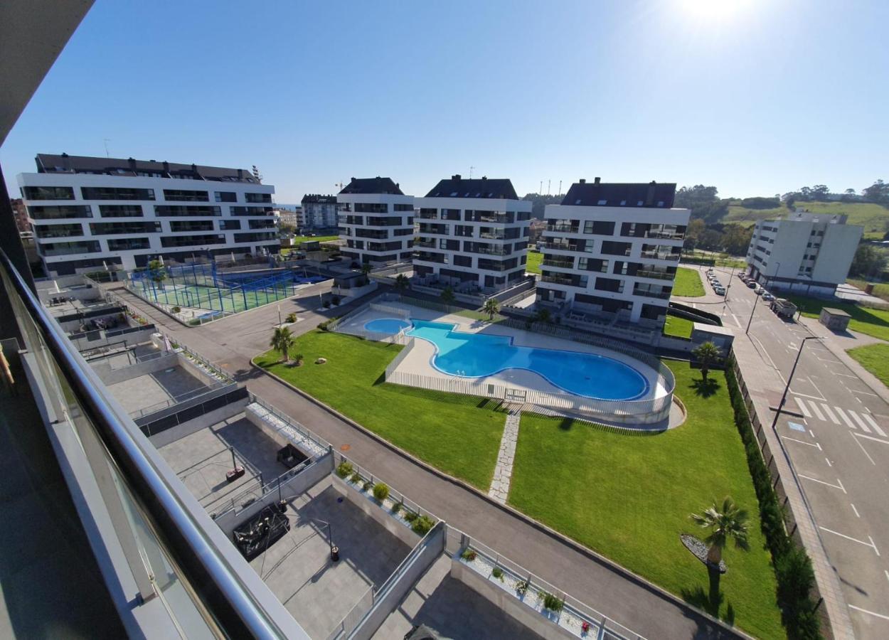 Apartamento 3 Habitaciones Miramar, Luanco Zewnętrze zdjęcie