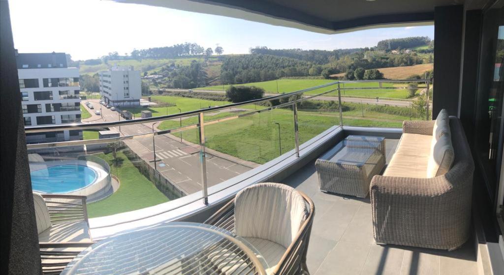 Apartamento 3 Habitaciones Miramar, Luanco Zewnętrze zdjęcie