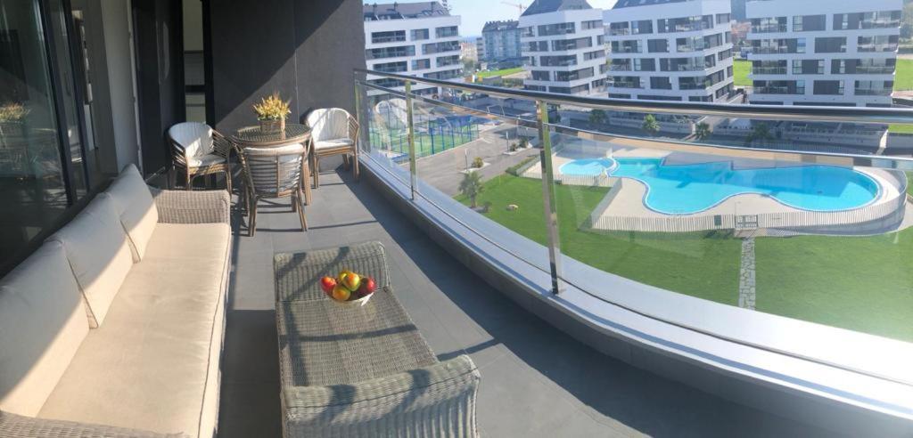 Apartamento 3 Habitaciones Miramar, Luanco Zewnętrze zdjęcie
